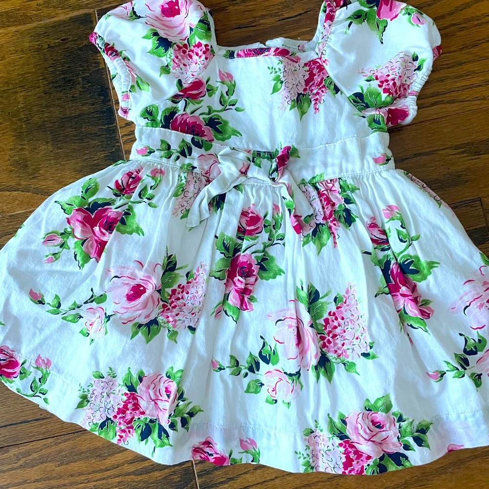 Gap 3-6 month floral dress